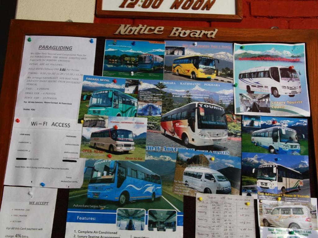 Fairmount Hotel Pokhara Kültér fotó